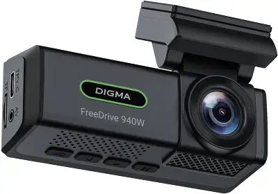 Видеорегистратор Digma FreeDrive 940W черный 8Mpix 2160x3840 170гр. Allwinner