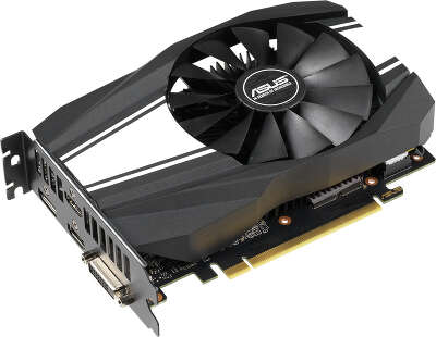 Видеокарта ASUS nVidia GeForce GTX1660Ti Phoenix OC 6Gb GDDR6 PCI-E DVI, 2HDMI, DP