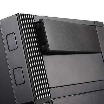 Корпус SilverStone PS07, черный, mATX, Без БП (SST-PS07B-C186)