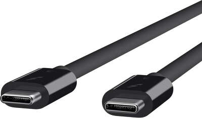 Кабель Belkin Thunderbolt 3 USB-C, 0.8 м [F2CD084bt0.8MBK]