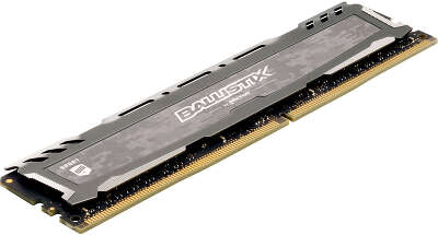 Модуль памяти DDR4 DIMM 16Gb DDR3200 Crucial Ballistix Sport LT Gray (BLS16G4D32AESB)