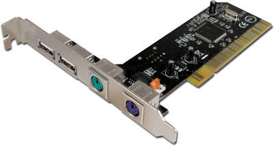 Контроллер PCI - USB2.0 + PS2 Low Profile MATCH TECH