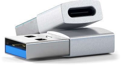 Адаптер Satechi USB-A to USB-C, Silver [ST-TAUCS]