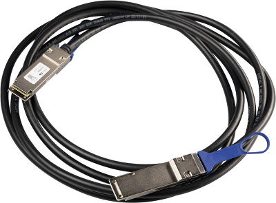 Кабель интерфейсный Mikrotik 100 Gigabit QSFP28 direct attach cable, 3m