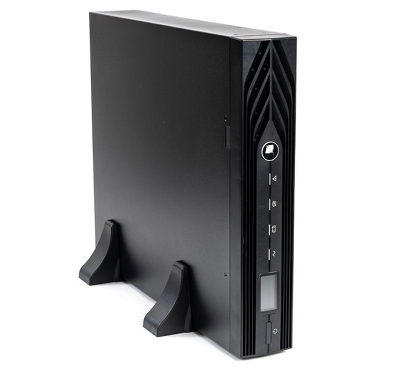 Источник бесперебойного питания (8750) SKAT-UPS 1000-RACK-ON-2X9 ИБП 900 Вт, online, синус,встр. АКБ 2шт.x 9Aч