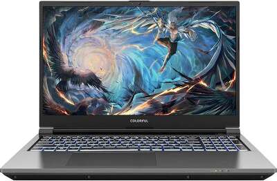 Ноутбук Colorful EVOL X15 AT23H1 Intel Core i7-13620H/16Gb/SSD512Gb/RTX4060 8Gb/15.6"/IPS/QHD/2560x1440/165Hz/Win11/Grey (A10205400043)