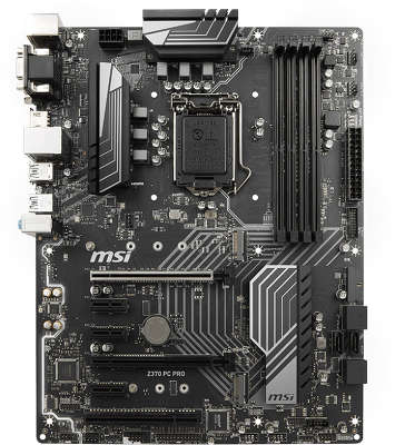 Мат. плата MSI Z370 PC PRO (процессоры 8й серии intel)