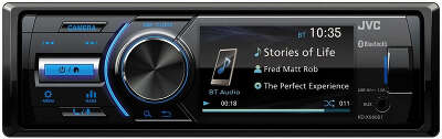 Автомагнитола JVC KD-X560BT 1DIN 4x45Вт v4.2 3" ПДУ RDS