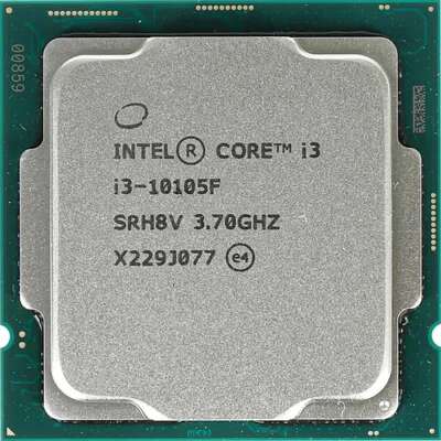 CPU Intel Core i3-10105F OEM {3.7GHz, 6MB, LGA1200}