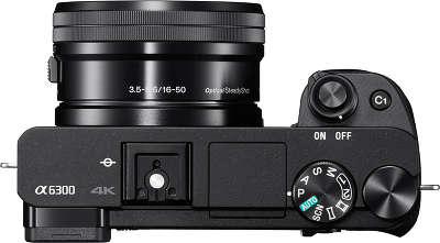 Цифровая фотокамера Sony Alpha 6300 Black Kit (16-50 мм)
