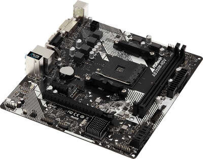 Материнская плата mATX LGAAM4 ASRock AB350M-HDV R4.0