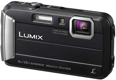 Цифровая фотокамера Panasonic Lumix DMC-FT30EE-K черный влагозащищенный