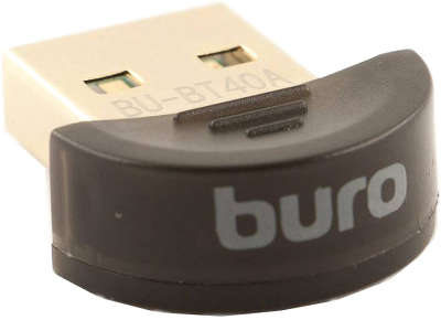 Адаптер USB Buro BU-BT40A - Bluetooth 4.0+EDR class 1.5 20м черный