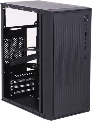 Корпус ACCORD ACC-261B, черный, mATX, Без БП (ACC-261B)