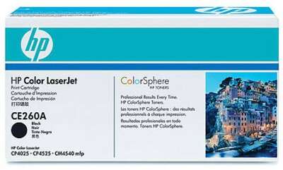 Картридж HP 647A лазерный черный (8500 стр)