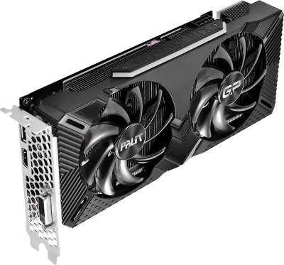 Видеокарта PCI-E NVIDIA GeForce RTX 2060 6Gb GDDR6 Palit GamingPro OC [NE62060T18J9-1062A]