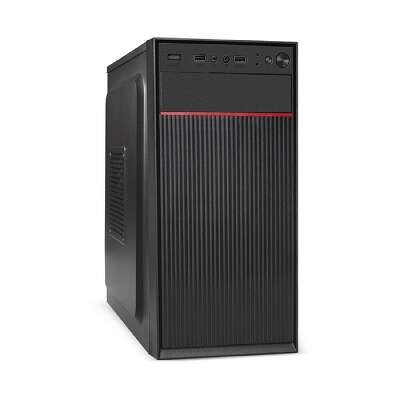 Exegate EX292350RUS Корпус Minitower ExeGate BAA-113-AAA450 (mATX, БП AAA450 с вент. 8см, 2*USB, аудио, черный)