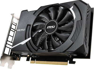 Видеокарта MSI nVidia GeForce GTX1650 AERO ITX 4G OC 4Gb DDR5 PCI-E DVI, HDMI, DP