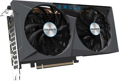 Видеокарта GIGABYTE NVIDIA nVidia GeForce RTX 3060Ti EAGLE OC 8G 8Gb DDR6X PCI-E 2HDMI, 2DP
