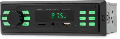 Автомагнитола Digma MCP-225G 1DIN 2x45Вт v5.0 AUX 2