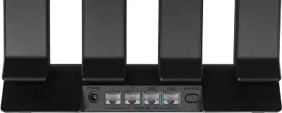 Роутер беспроводной Huawei WiFi BE3 Pro YGJN- BE33 (53030DEM) BE3600 10/100/1000BASE-T черный