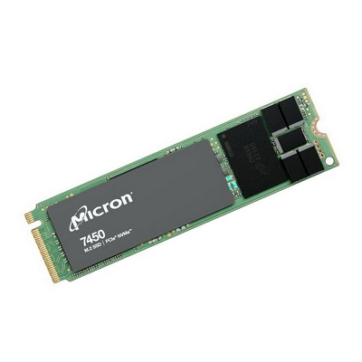 Твердотельный накопитель Micron 7450 PRO 960GB NVMe M.2 (22x80mm) PCIe 4.0 x4, R5000/W1400MB/s 3D TLC 1DWPD 520K/82K IOPS 1700TBW SSD Enterprise Solid State Drive, 1 year, OEM