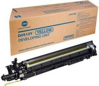 Блок проявки Konica Minolta DV-512Y (A2XN08D) для Konica Minolta Bizhub C224/C224e/C284/C364/C454/C554