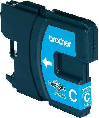 Картридж Brother LC980C (голубой)