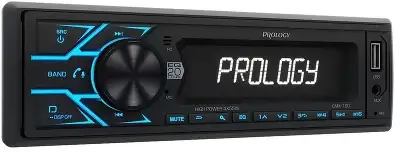 Автомагнитола Prology CMX-190 1DIN 4x55Вт v4.2 AUX 1 ПДУ (PRCMX190)