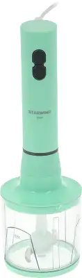 Блендер погружной Starwind SBP1113C 750Вт бирюзовый