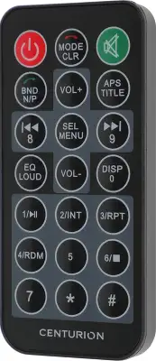 Автомагнитола Centurion MX-030 1DIN 4x50Вт DSP 3 ПДУ (2101175)