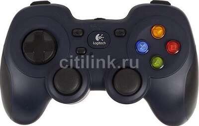 Геймпад Logitech F310 черный/синий USB (940-000110/940-000138)