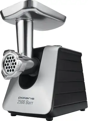 Мясорубка Polaris PMG 2561 2500Вт черный/серебристый