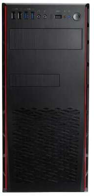 Корпус In-Win EA065BL, черный, ATX, Без БП (6150992)