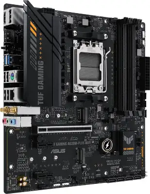 Материнская плата Asus A620M-F GAMING WIFI SocketAM5 AMD A620 2xDDR5 mATX AC`97 8ch(7.1) 2.5Gg RAID+HDMI