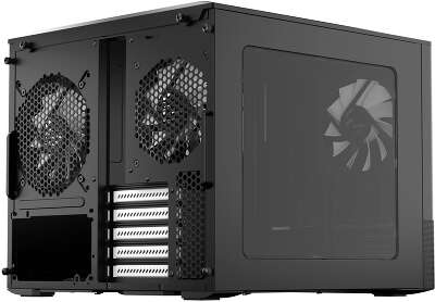 Корпус ПК без блока питания/ Case Fractal Design Node 804, Mini-Tower, 3x120mm, 2xUSB-A 3.2 mATX, mITX Black