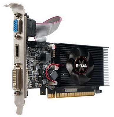 Видеокарта Ninja (Sinotex) GT610 1GB DDR3 64bit VGA DVI HDMI 1FAN LP RTL