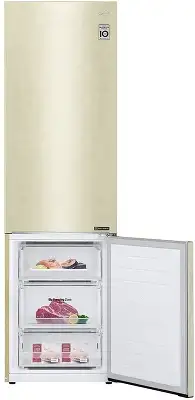 Холодильник LG GC-B509SECL 2-хкамерн. бежевый инвертер