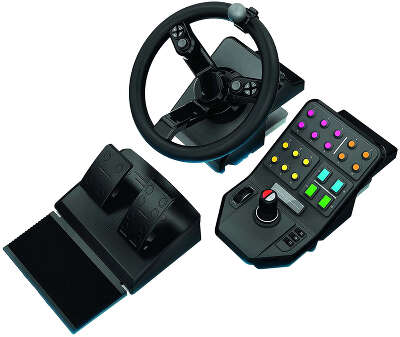 Панель для управления тяжелой техникой Logitech G Heavy Equipment Bundle (Farm Sim Controller) (945-000062)