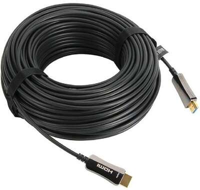 VCOM D3742A-40M Активный оптический кабель HDMI 19M/M,ver. 2.0, 4K@60 Hz 40m VCOM <D3742A-40M>