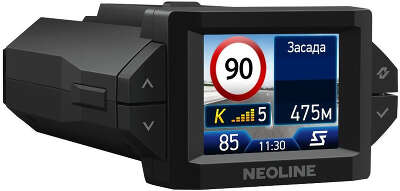 Видеорегистратор с радар-детектором Neoline X-COP 9350c GPS черный