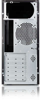 Корпус без блока питания/ Case Foxline FL-886 ATX case, black, w/o PSU, w/2xUSB3.0, w/o pwrcord, w/o FAN