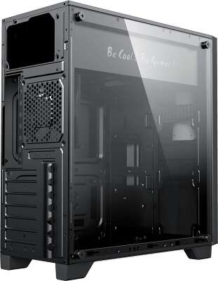 Корпус GameMax Nova N5, черный, ATX, Без БП (Nova N5)