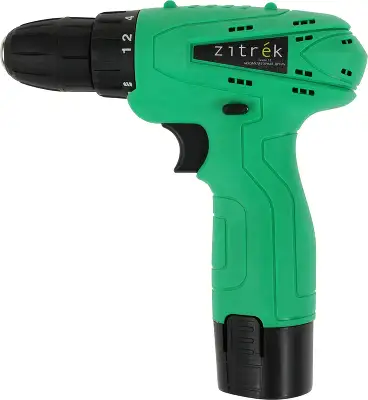 Дрель-шуруповерт Zitrek Green 12 аккум. патрон:быстрозажимной (063-4071)