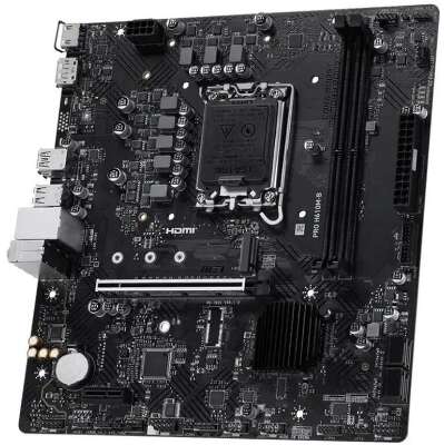 Материнская плата H610 S1700 MATX PRO H610M-B MSI