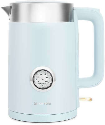 Чайник Kitfort КТ-659-3 1.7л. 2200Вт голубой (корпус: пластик)