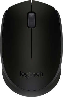 Мышь беспроводная Logitech Wireless Mouse B170 Black USB (910-004798)