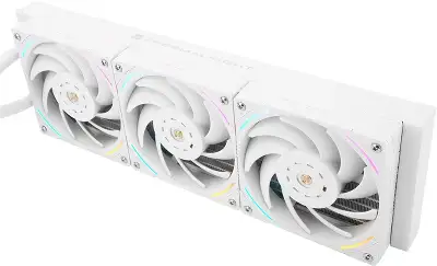 Система водяного охлаждения Thermalright Elite Vision 360 ARGB Soc-AM5/AM4/1200/1700/1851 белый 4-pin 29.4dB Al LCD Ret (E-VISION-360-WH-ARGB)