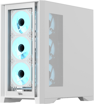корпус Formula V Line Air Power G8 White, ATX, Dual Front Panels, TYPE-C*1, USB3.0*1
