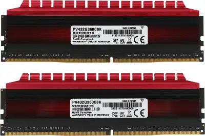 Память DDR4 2x16Gb 3600MHz Patriot PV432G360C8K Viper 4 RTL PC4-28800 CL18 DIMM 288-pin 1.35В с радиатором Ret